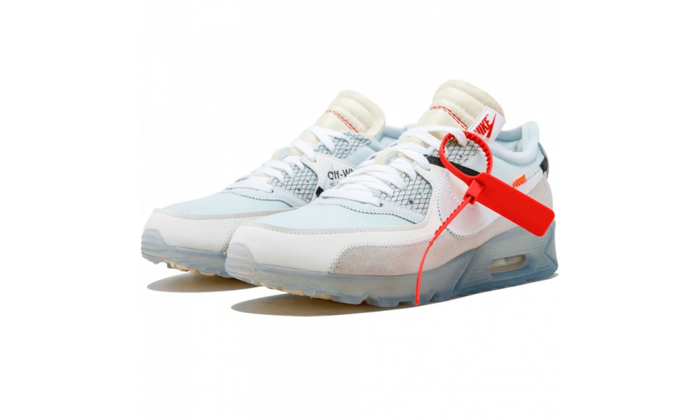 Nike Air Max 90 X Off White X ICE White Beige